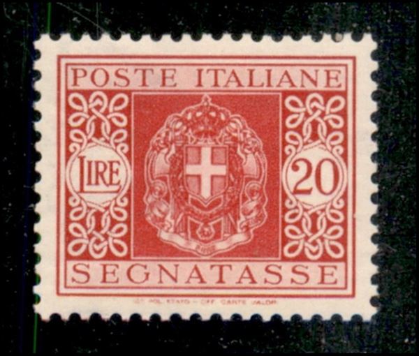 ITALIA / Regno / Vittorio Emanuele III / Segnatasse