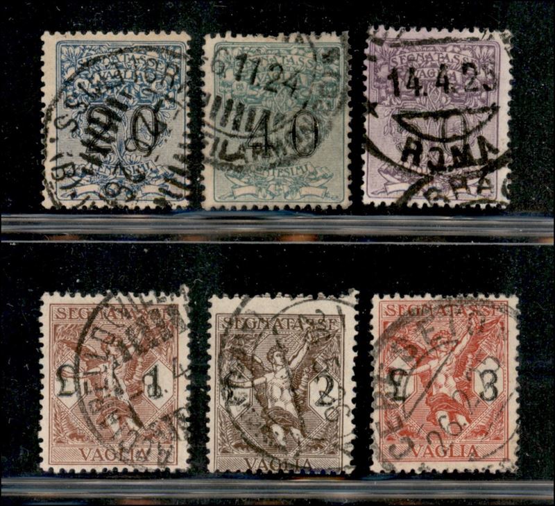 Italia / Regno / Vittorio Emanuele III / Segnatasse per Vaglia