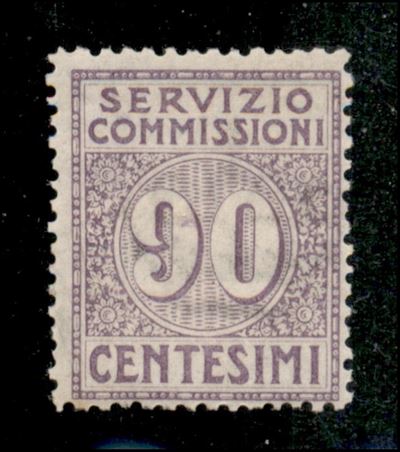 Italia / Regno / Vittorio Emanuele III / Servizio Commissioni