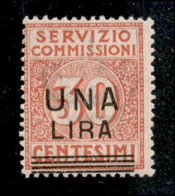 ITALIA / Regno / Vittorio Emanuele III / Servizio commissioni