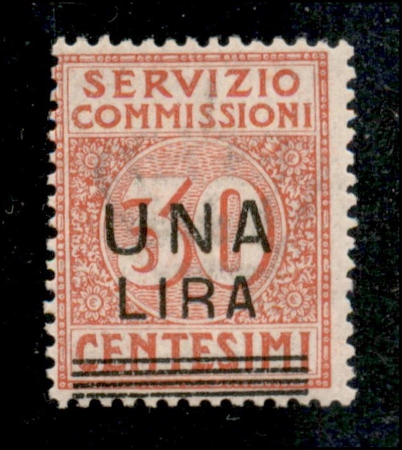 Italia / Regno / Vittorio Emanuele III / Servizio Commissioni