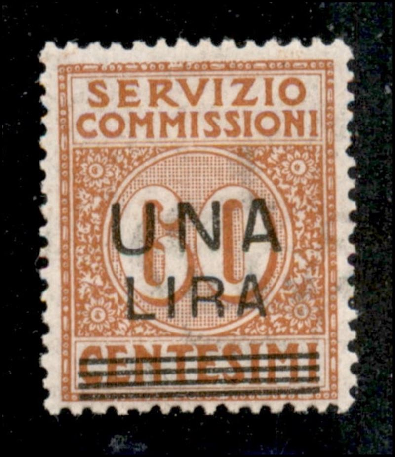 Italia / Regno / Vittorio Emanuele III / Servizio Commissioni