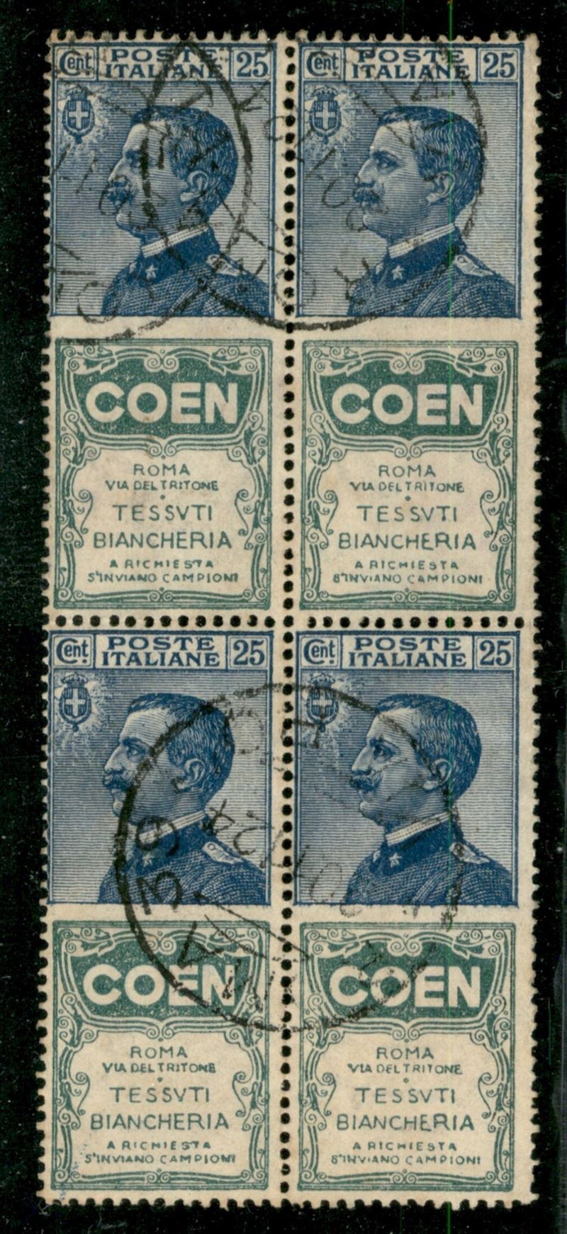 Italia / Regno / Vittorio Emanuele III / Francobolli Pubblicitari