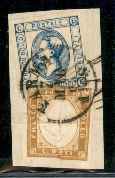 Italia / Regno / Vittorio Emanuele II / Posta Ordinaria