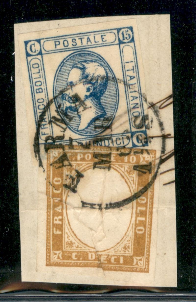 Italia / Regno / Vittorio Emanuele II / Posta Ordinaria