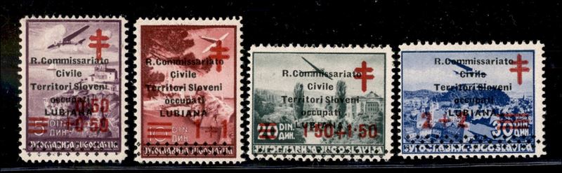 Italia / Occupazioni II Guerra Mondiale / Lubiana / Posta Ordinaria