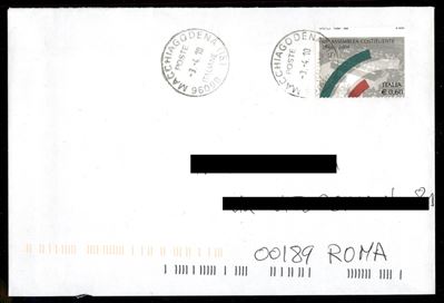 Italia / Repubblica / Posta Ordinaria