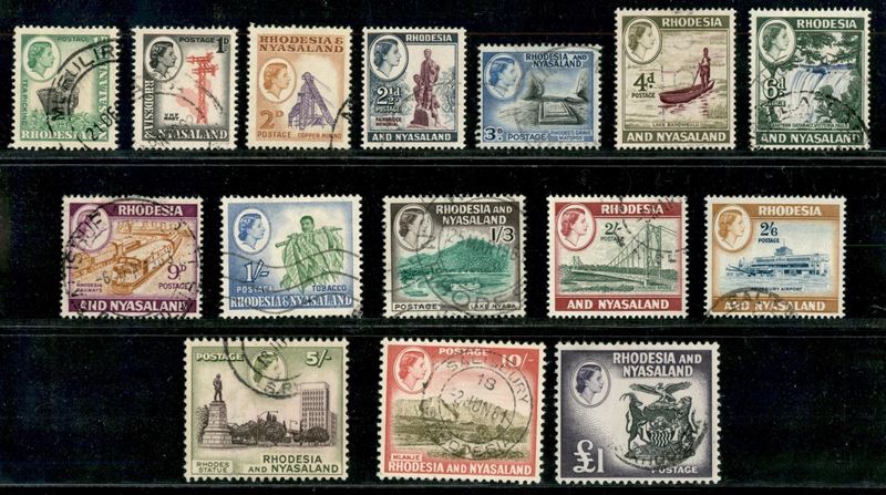 Rhodesia And Nyasaland / Posta Ordinaria