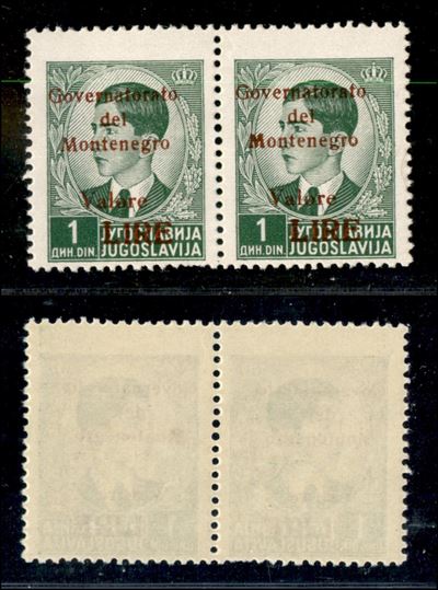 Italia / Occupazioni II Guerra Mondiale / Montenegro / Posta Ordinaria
