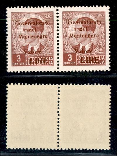 Italia / Occupazioni II Guerra Mondiale / Montenegro / Posta Ordinaria