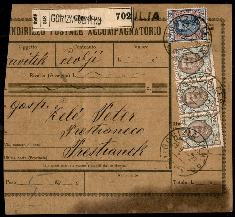 Italia / Occupazioni i Guerra Mondiale / Venezia Giulia / Posta Ordinaria