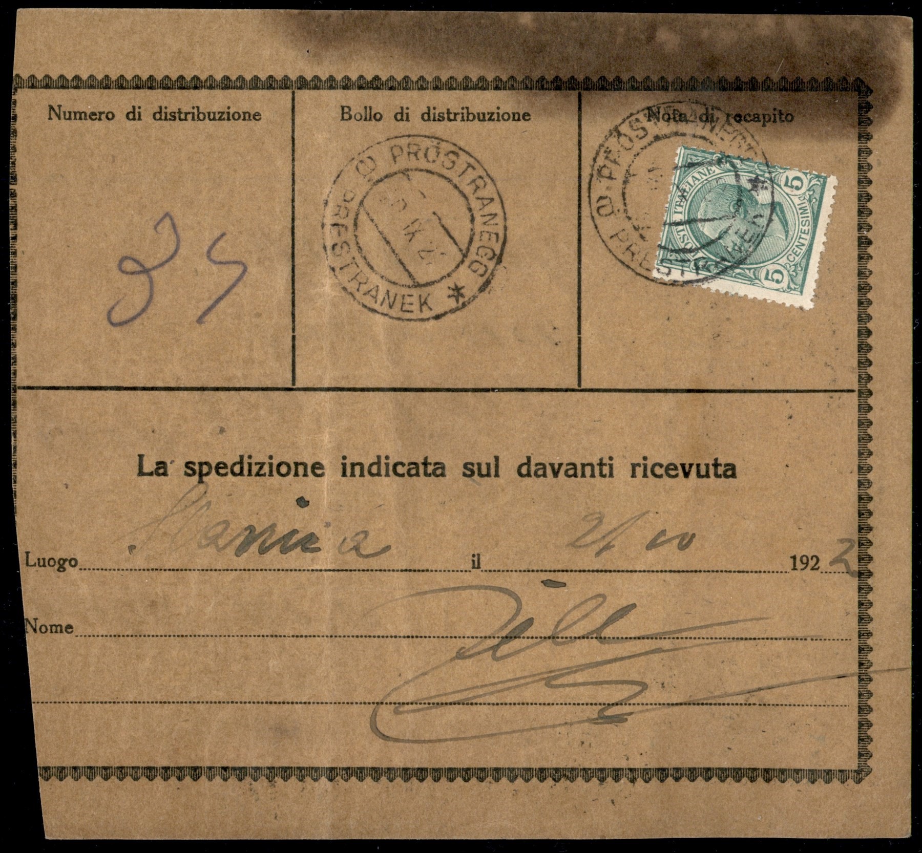 Italia / Occupazioni i Guerra Mondiale / Venezia Giulia / Posta Ordinaria