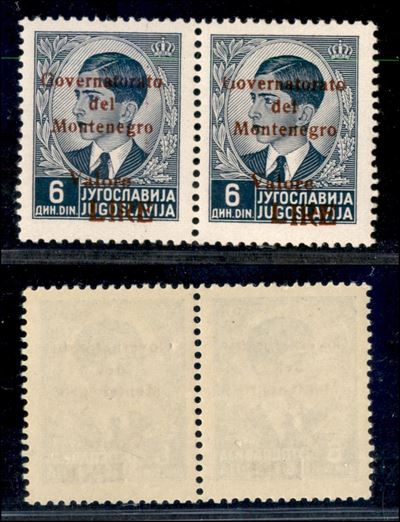 Italia / Occupazioni II Guerra Mondiale / Montenegro / Posta Ordinaria