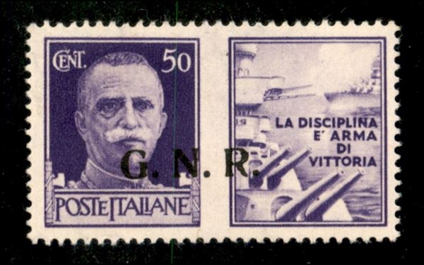 ITALIA / RSI / G.N.R. Brescia / Propaganda di Guerra