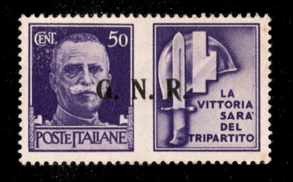 ITALIA / RSI / G.N.R. Brescia / Propaganda di Guerra