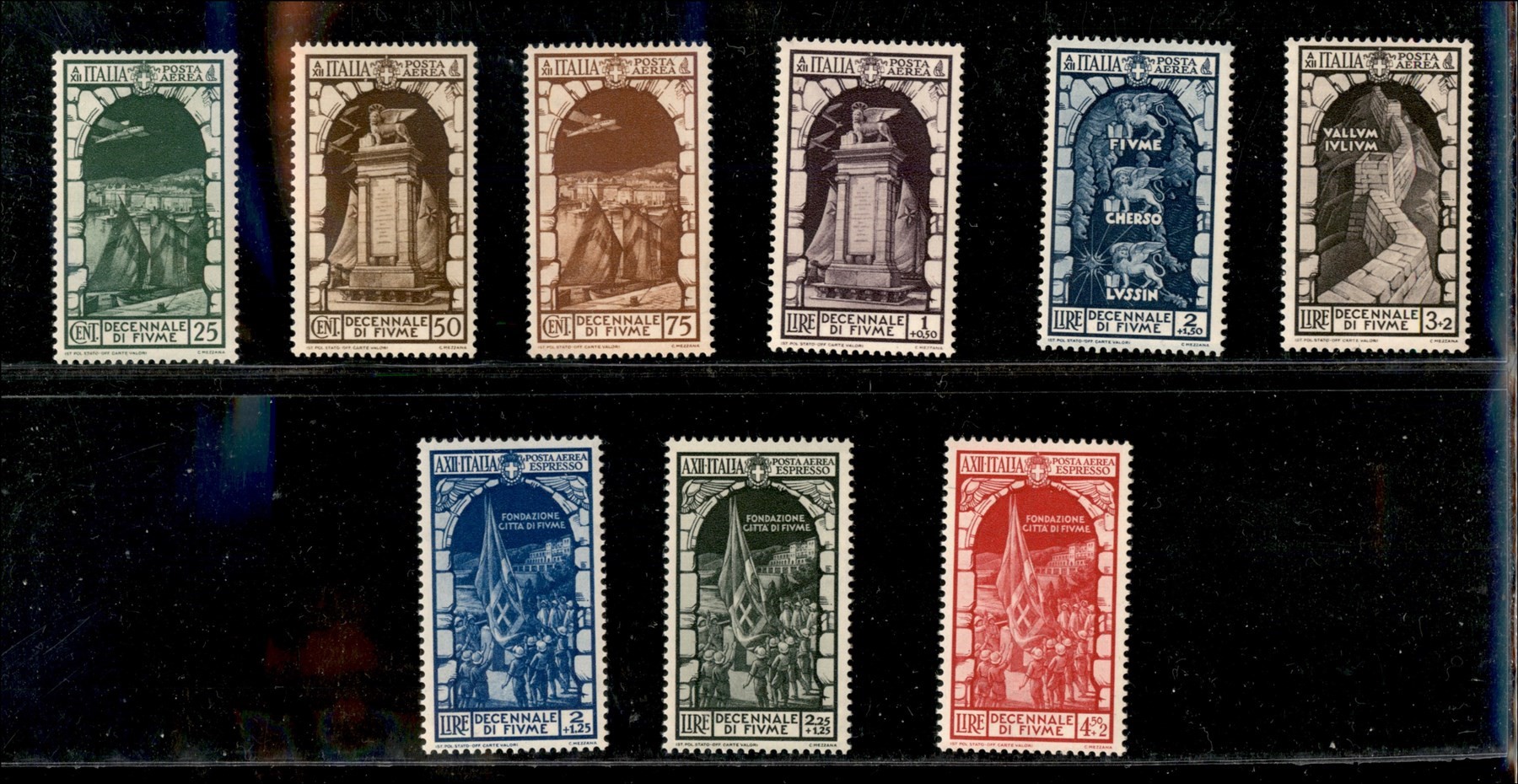Italia / Regno / Vittorio Emanuele III / Posta Ordinaria + Aerea