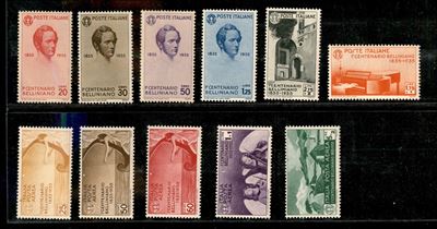 Italia / Regno / Vittorio Emanuele III / Posta Ordinaria + Aerea