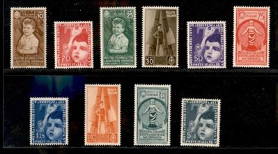 Italia / Regno / Vittorio Emanuele III / Posta Ordinaria + Aerea
