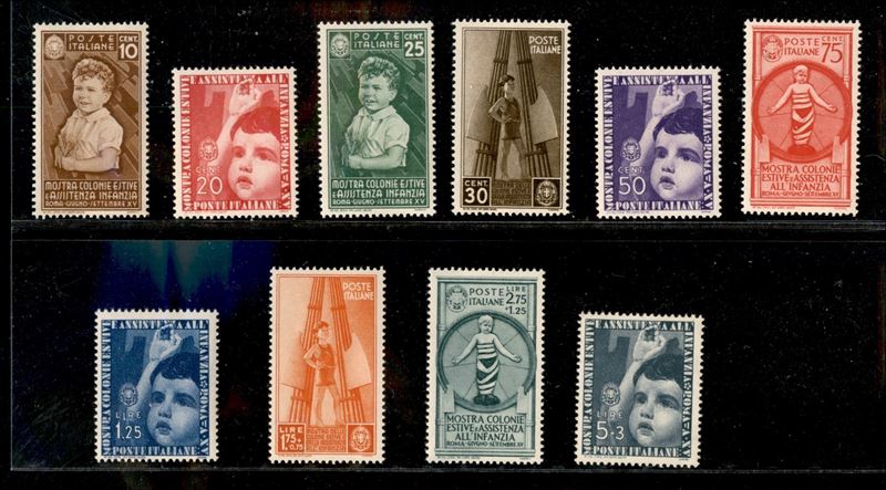 Italia / Regno / Vittorio Emanuele III / Posta Ordinaria + Aerea