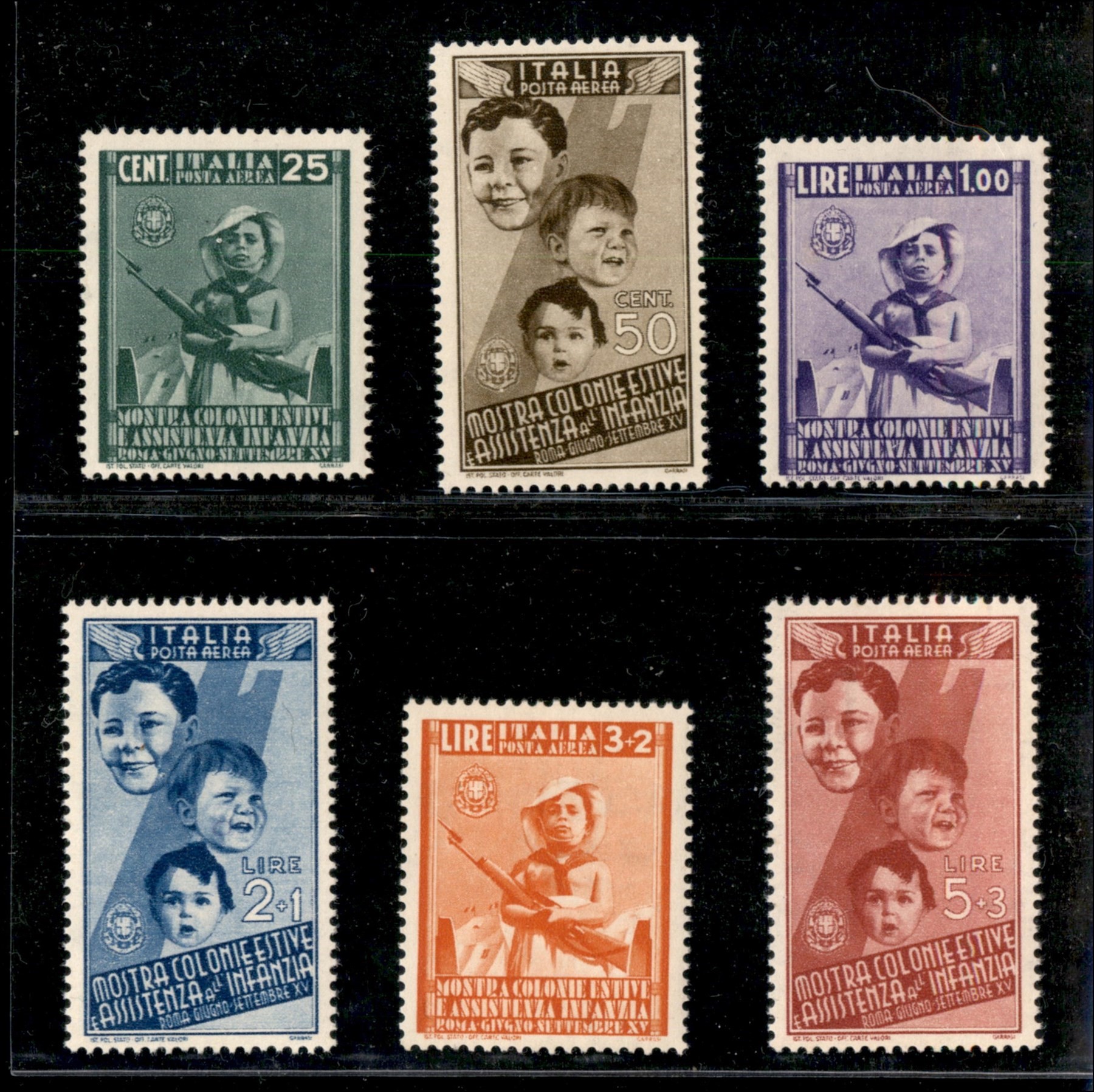 Italia / Regno / Vittorio Emanuele III / Posta Ordinaria + Aerea