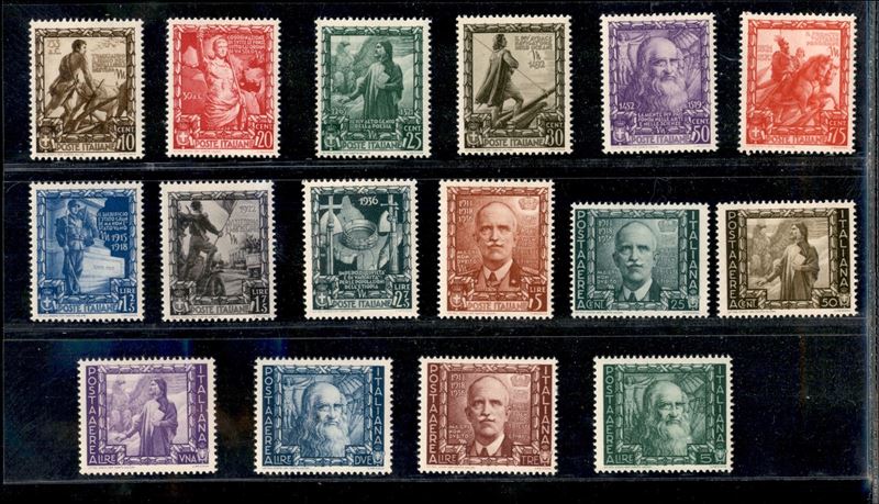 Italia / Regno / Vittorio Emanuele III / Posta Ordinaria + Aerea