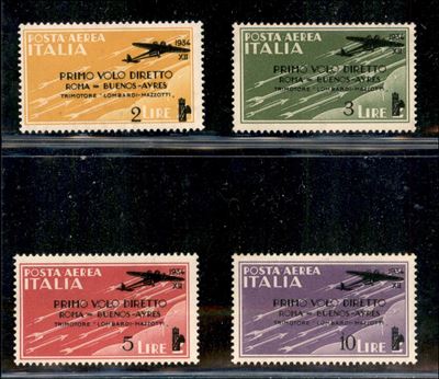 Italia / Regno / Vittorio Emanuele III / Posta Aerea