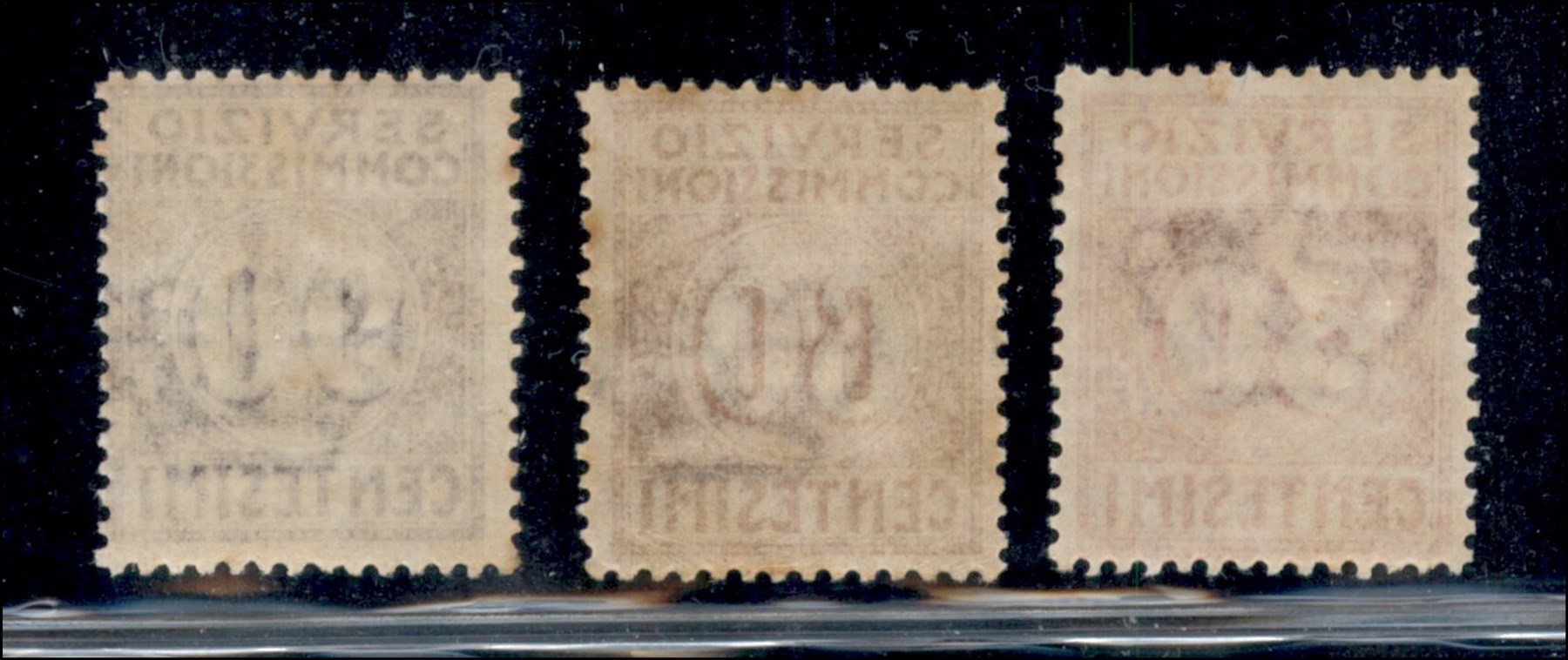 Italia / Regno / Vittorio Emanuele III / Servizio Commissioni