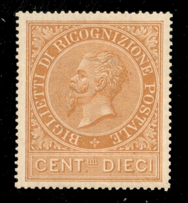 ITALIA / Regno / Vittorio Emanuele II / Ricognizione postale
