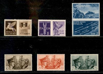 Italia / Regno / Vittorio Emanuele III / Posta Ordinaria + Aerea