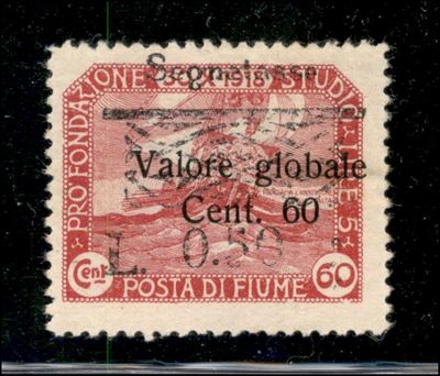 Italia / Occupazioni i Guerra Mondiale / Fiume / Segnatasse