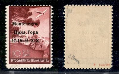 Italia / Occupazioni II Guerra Mondiale / Montenegro / Posta Ordinaria
