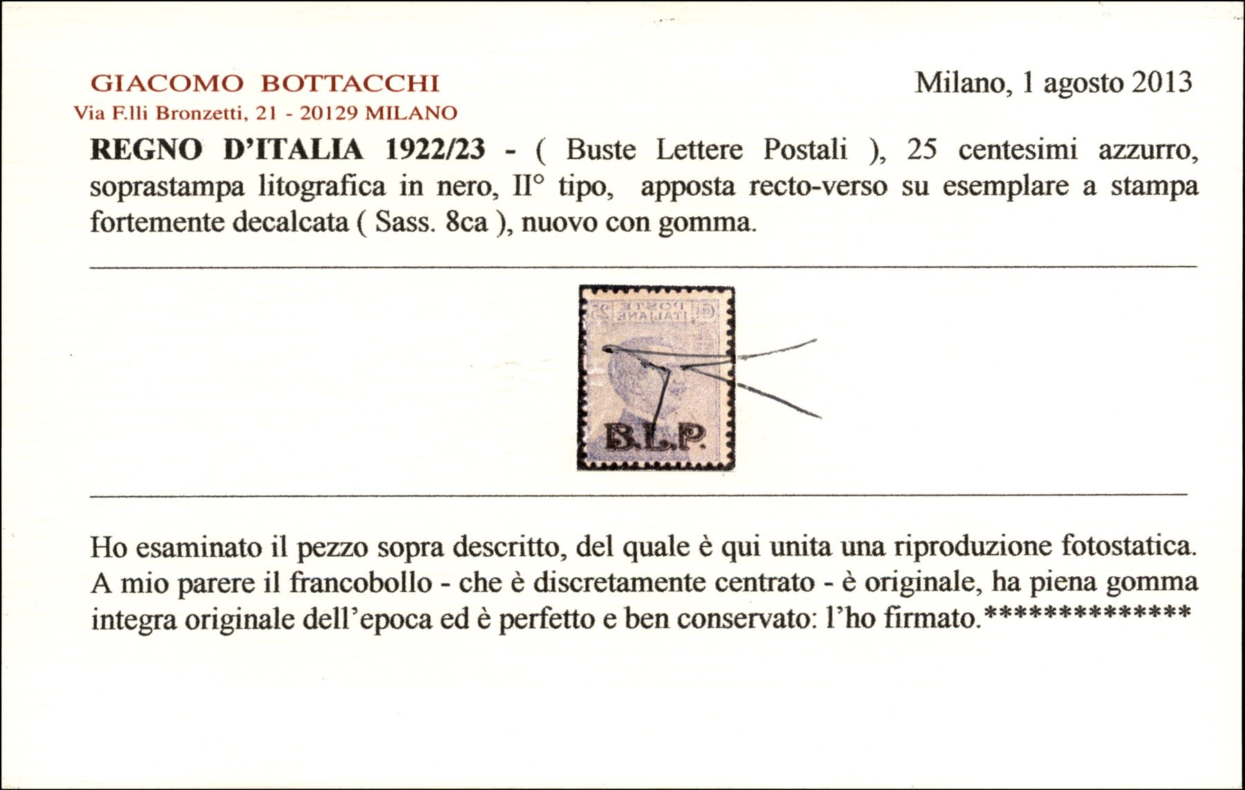 Italia / Regno / Vittorio Emanuele III / b.L.p