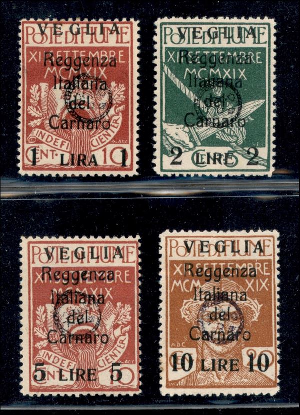 ITALIA / Occupazioni I guerra mondiale / Veglia / Posta ordinaria