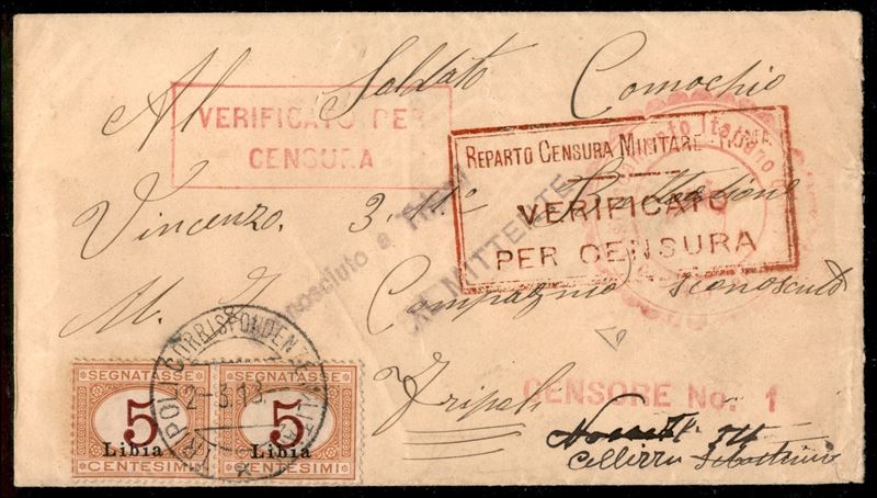 Italia / Colonie / Libia / Segnatasse