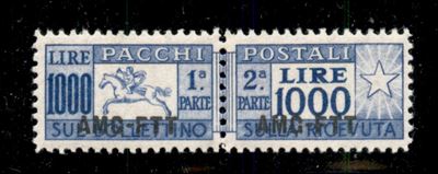 Italia / Trieste / Trieste Amg Ftt / Pacchi Postali