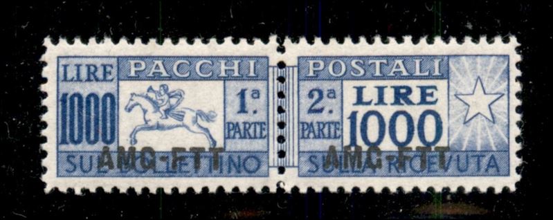 Italia / Trieste / Trieste Amg Ftt / Pacchi Postali