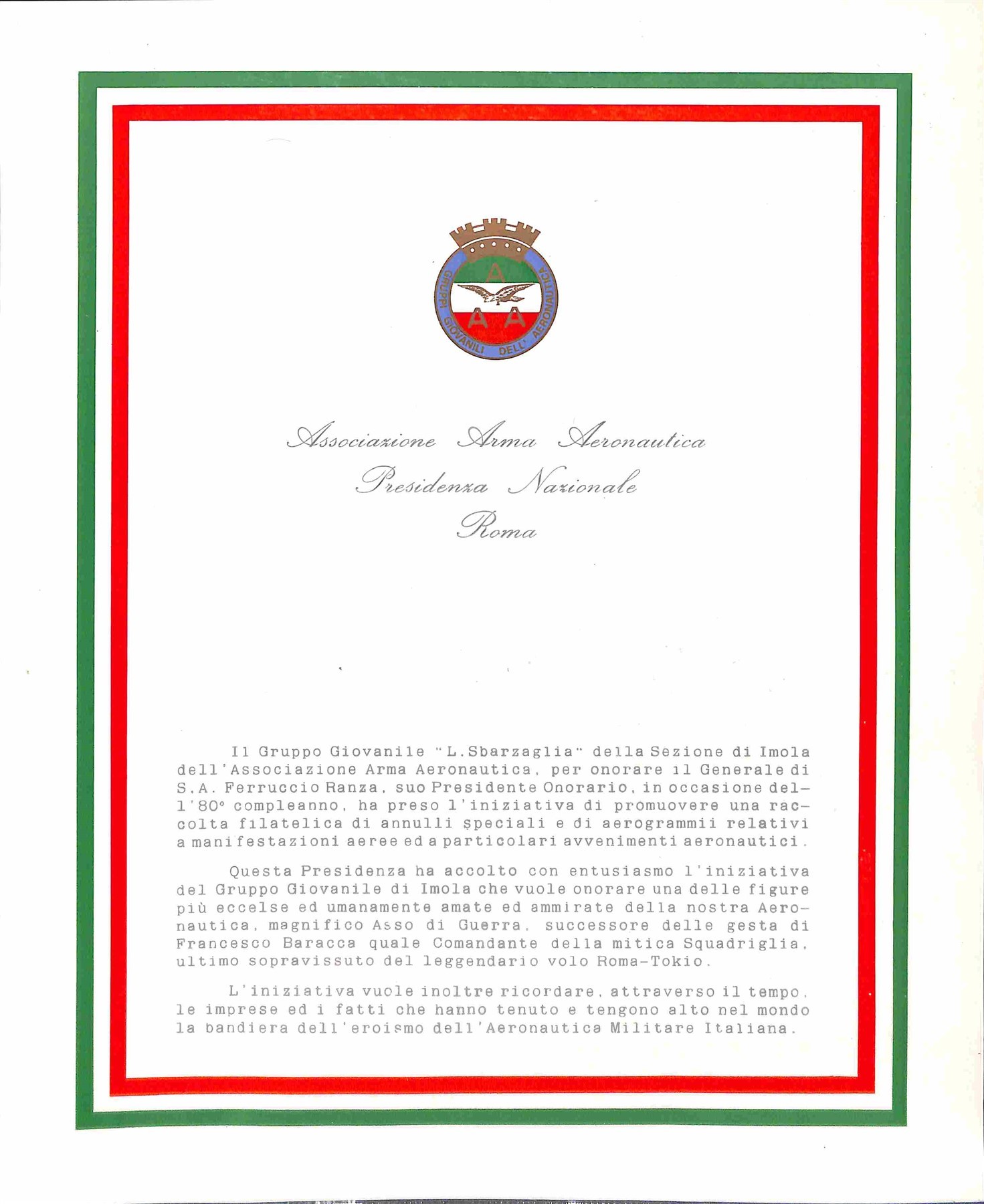 Italia / Repubblica / Aerogrammi