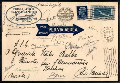 Italia / Regno / Vittorio Emanuele III / Posta Aerea