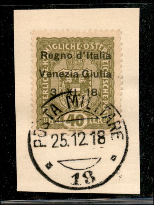 ITALIA / Occupazioni I guerra mondiale / Venezia giulia / Posta militare