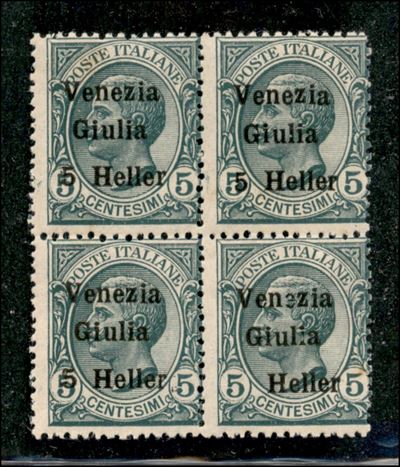 Italia / Occupazioni i Guerra Mondiale / Venezia Giulia / Posta Ordinaria