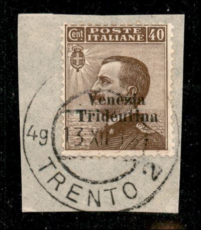 Italia / Occupazioni i Guerra Mondiale / Trentino-alto Adige / Posta Ordinaria