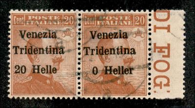 Italia / Occupazioni i Guerra Mondiale / Trentino-alto Adige / Posta Ordinaria