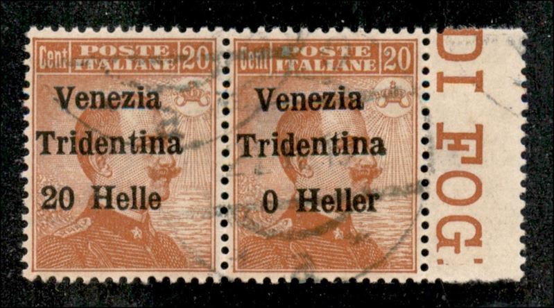 Italia / Occupazioni i Guerra Mondiale / Trentino-alto Adige / Posta Ordinaria