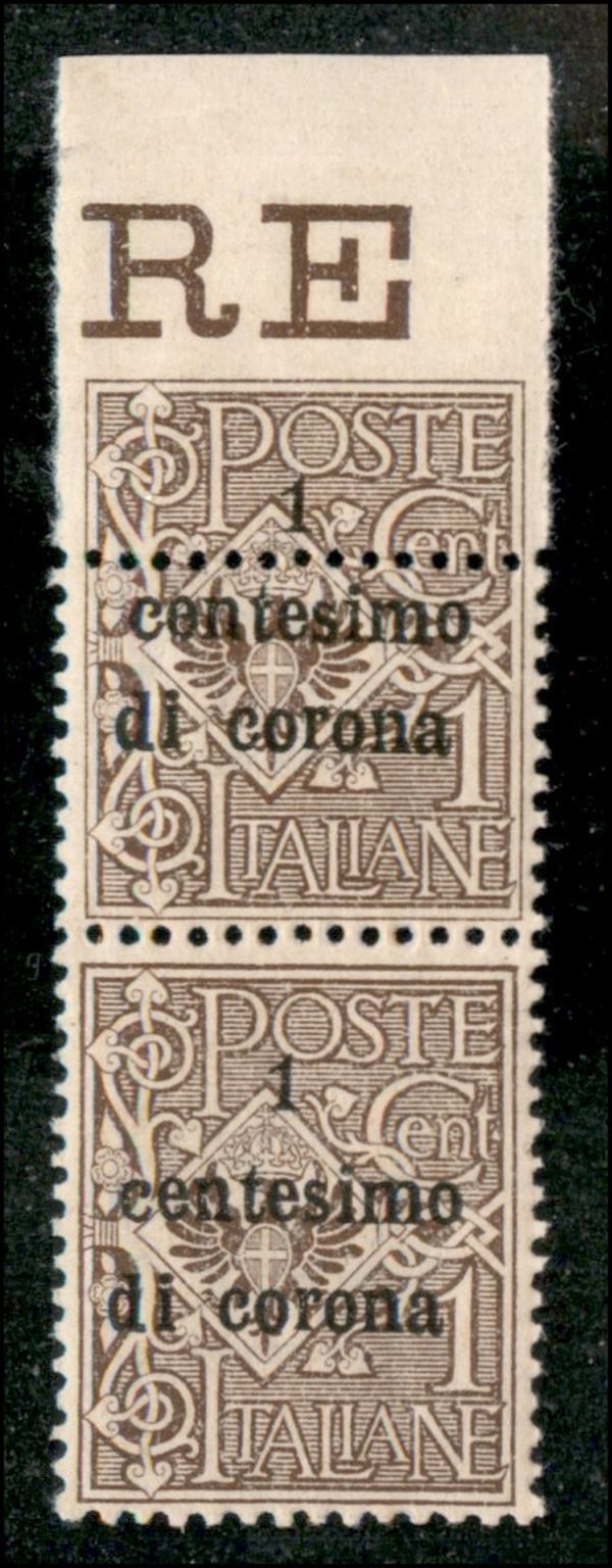 ITALIA / Occupazioni I guerra mondiale / Trento e Trieste / Posta ordinaria