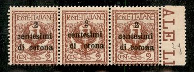 Italia / Occupazioni i Guerra Mondiale / Trento e Trieste / Posta Ordinaria
