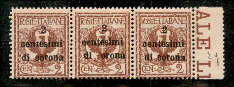 Italia / Occupazioni i Guerra Mondiale / Trento e Trieste / Posta Ordinaria