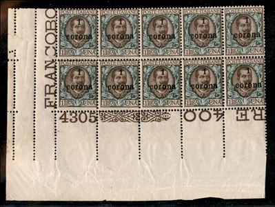 Italia / Occupazioni i Guerra Mondiale / Trento e Trieste / Posta Ordinaria