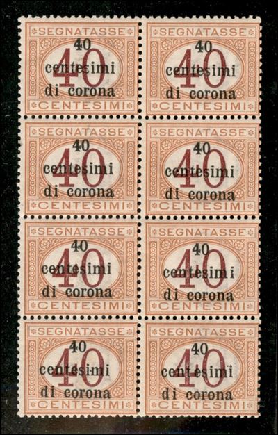 Italia / Occupazioni i Guerra Mondiale / Trento e Trieste / Segnatasse