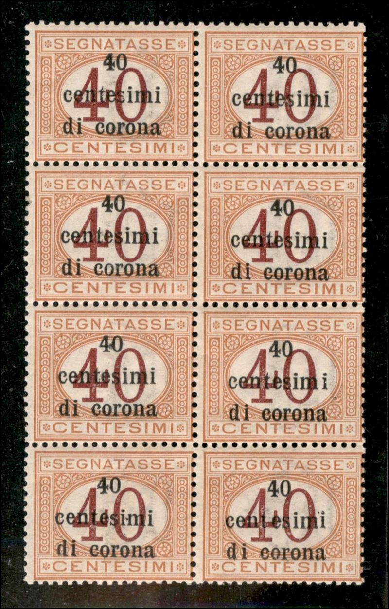 Italia / Occupazioni i Guerra Mondiale / Trento e Trieste / Segnatasse