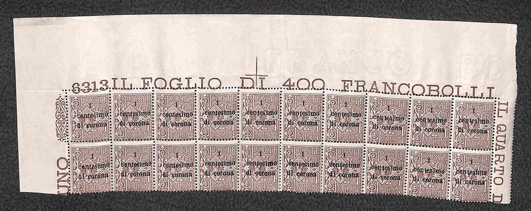 Italia / Occupazioni i Guerra Mondiale / Trento e Trieste / Posta Ordinaria